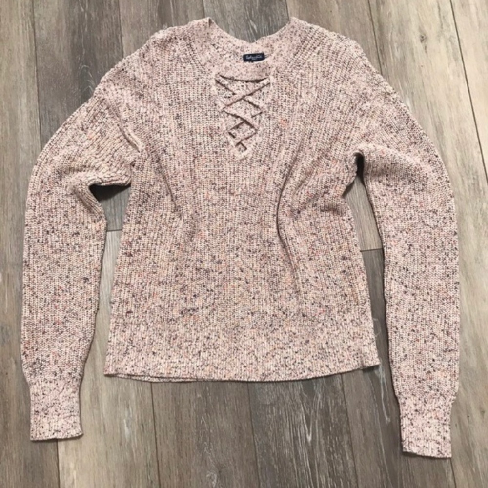 SPLENDID MULTI COLOR KNIT SWEATER